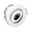 Mini holofotes de acabamento impermeável LED para baixo downlight